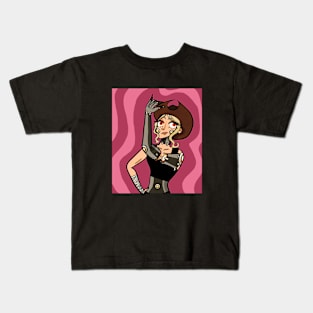 Cowgirl Cyborg Kids T-Shirt